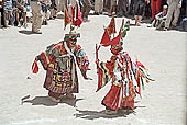 Ladakh - Cham masks dances at Phyang monastery